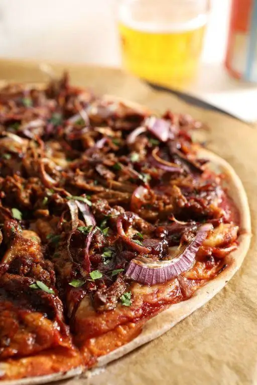 BBQ Pulled Pork Pizza