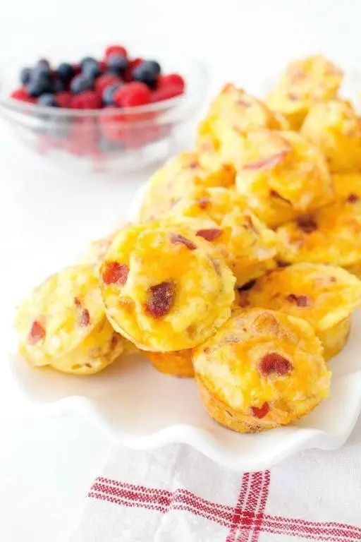 Bacon and Cheese Egg Bites