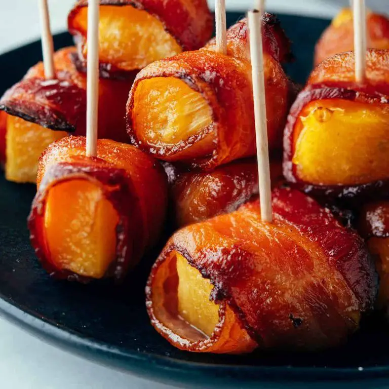 Bacon-Wrapped Pineapple