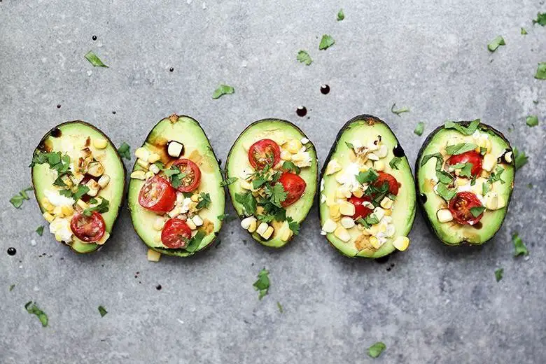 Baked Avocado with Salsa