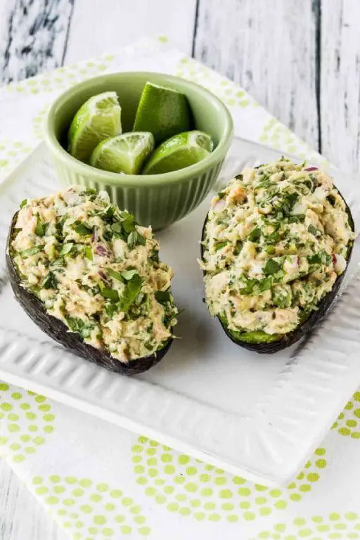 Baked Avocado with Tuna