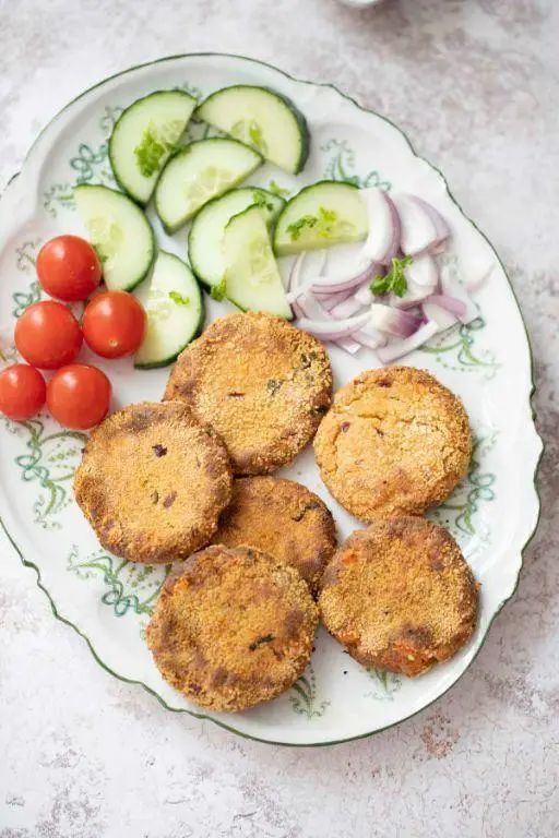 Baked Paneer Cutlets