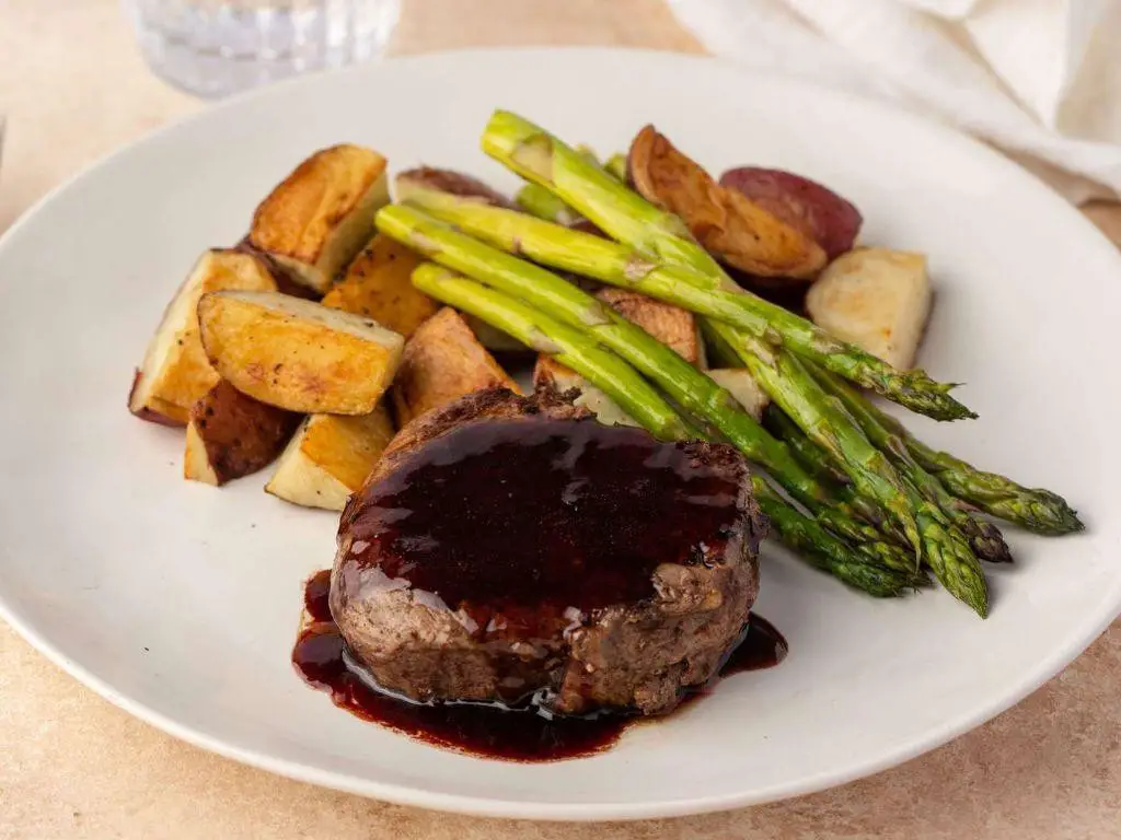 Balsamic Glazed BBQ Steak
