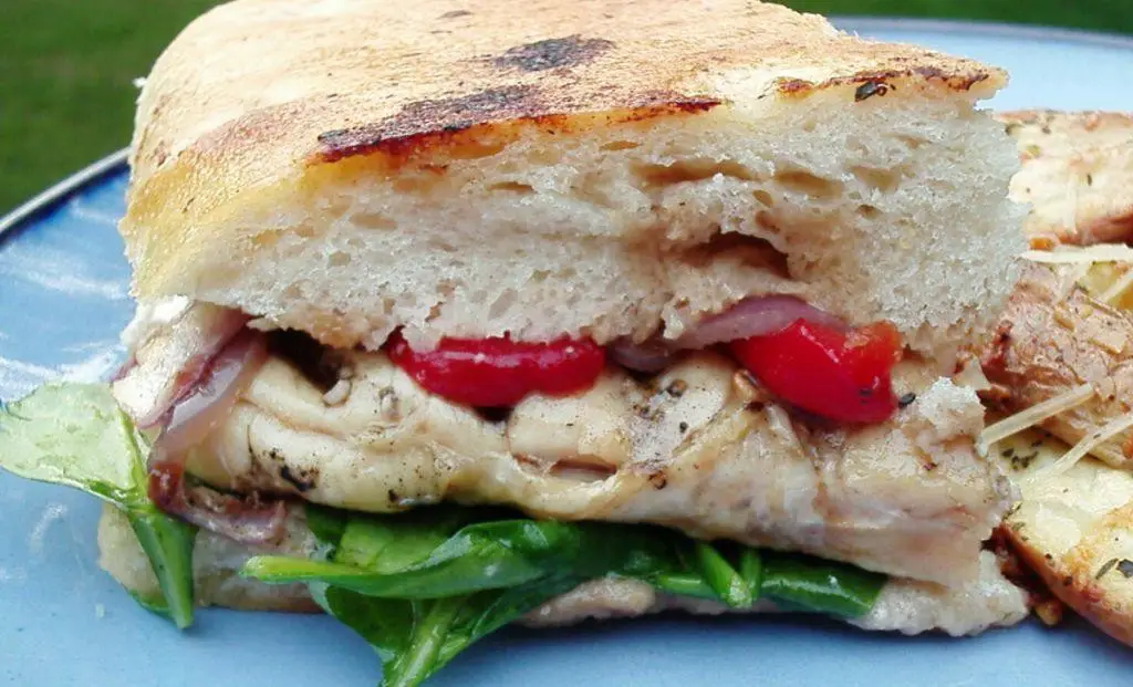 Balsamic Glazed Chicken Italian Panini