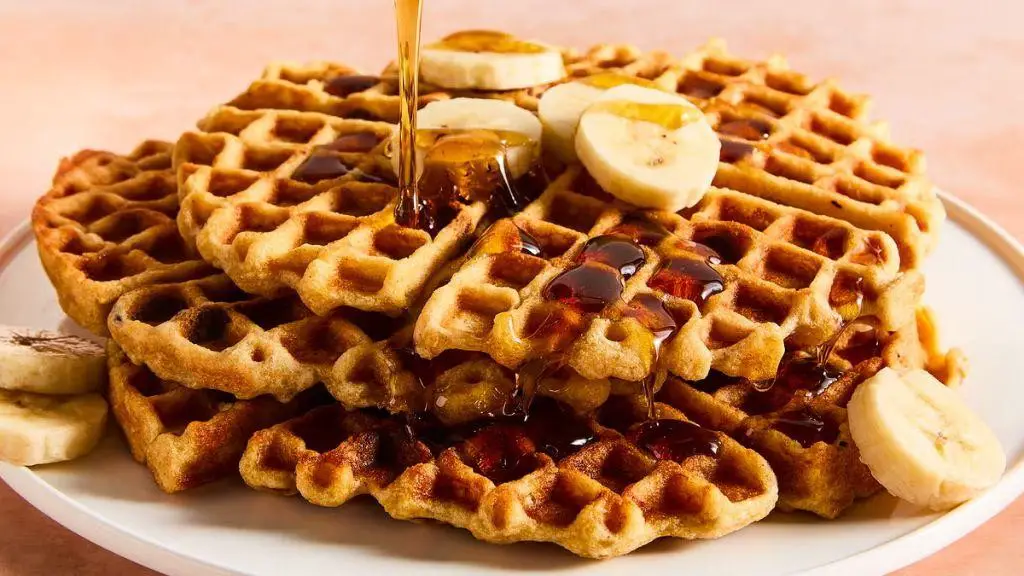 Banana Bread Waffles