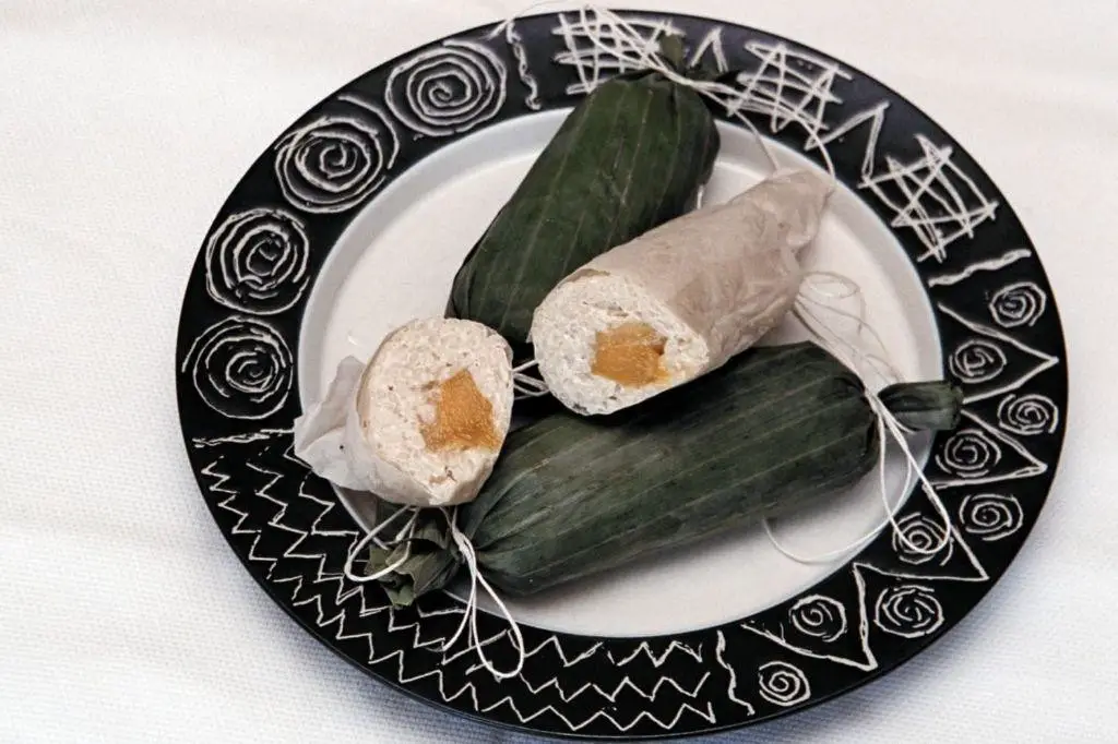 Banana Leaf Wrapped Coconut Rice