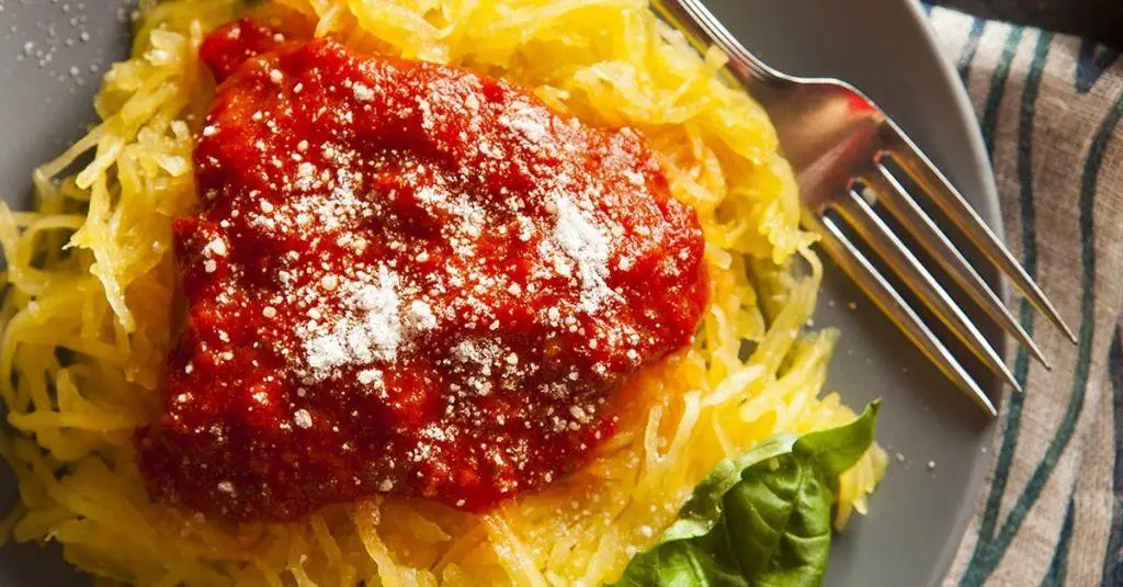 Bariatric Spaghetti Squash with Marinara