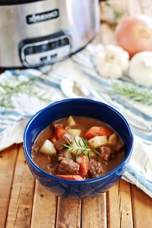 Beef Stew with Rosemary and Thyme
