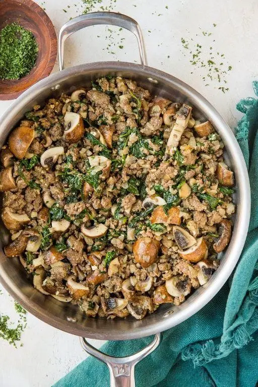 Beef and Mushroom Skillet