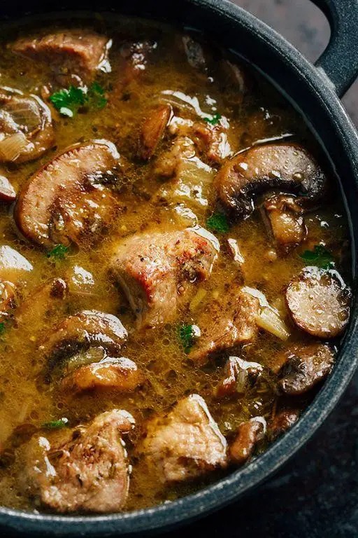 Beef and Mushroom Soup