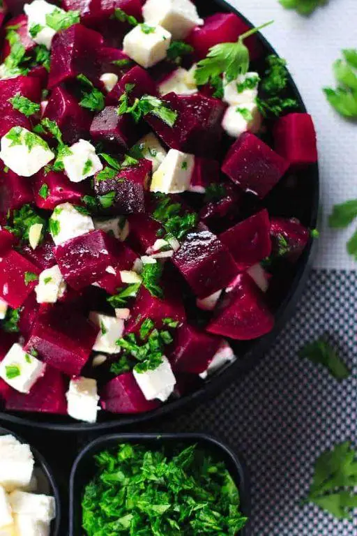 Beetroot and Feta Healthy Salad