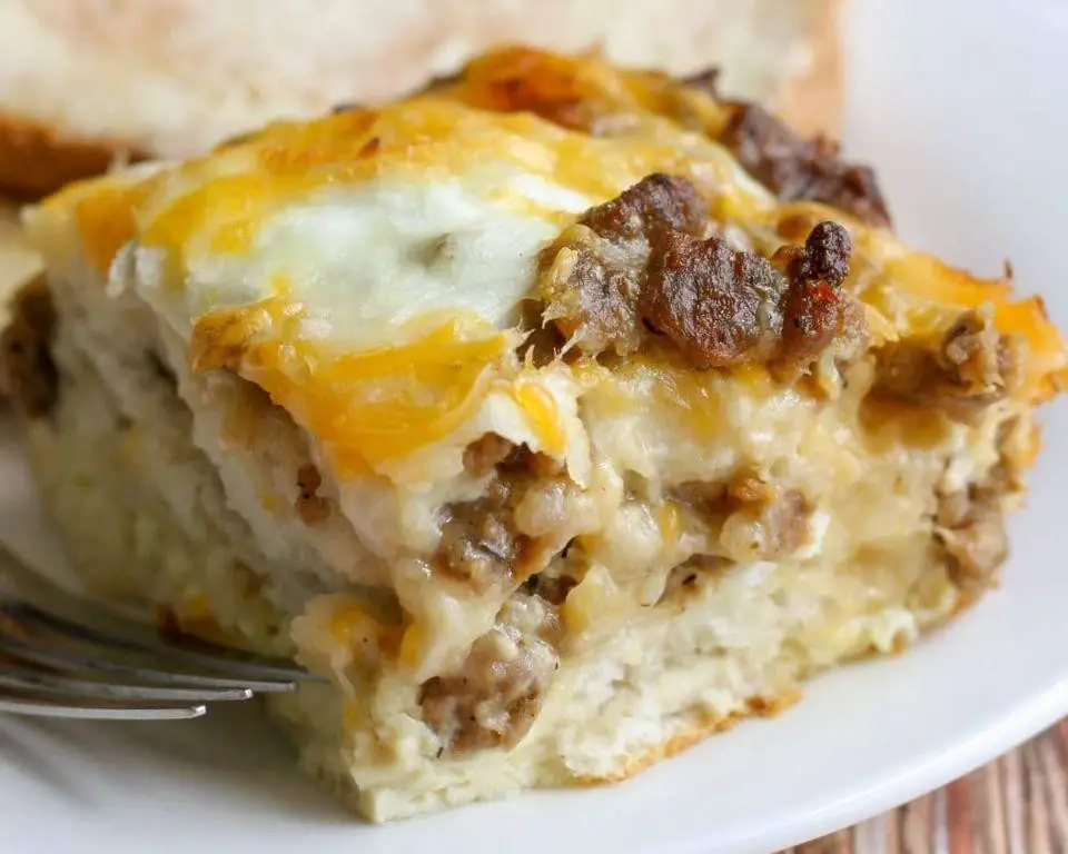 Biscuit Breakfast Casserole