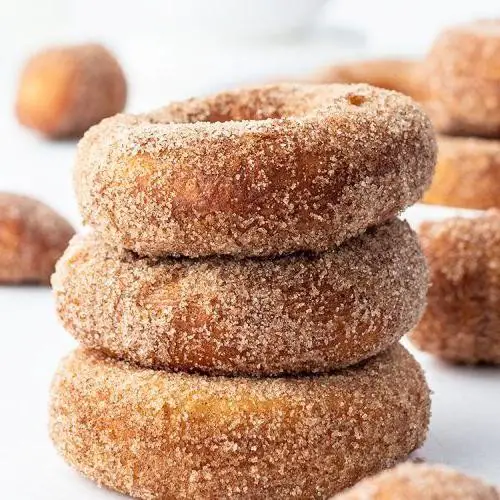 Biscuit Donuts with Cinnamon Sugar