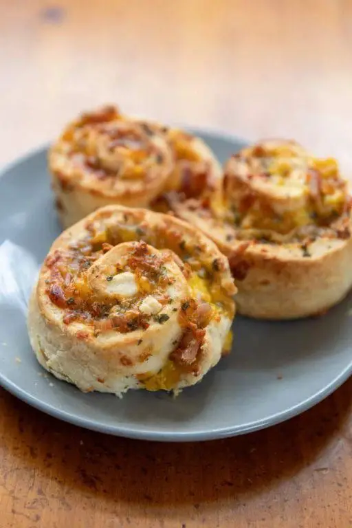 Biscuit Ham and Cheese Roll-Ups