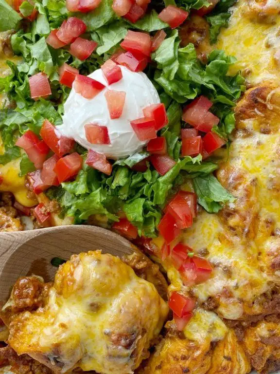 Biscuit Taco Bake