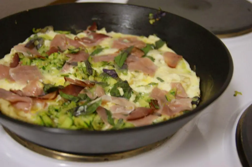 Black Forest Ham and Cheese Omelette