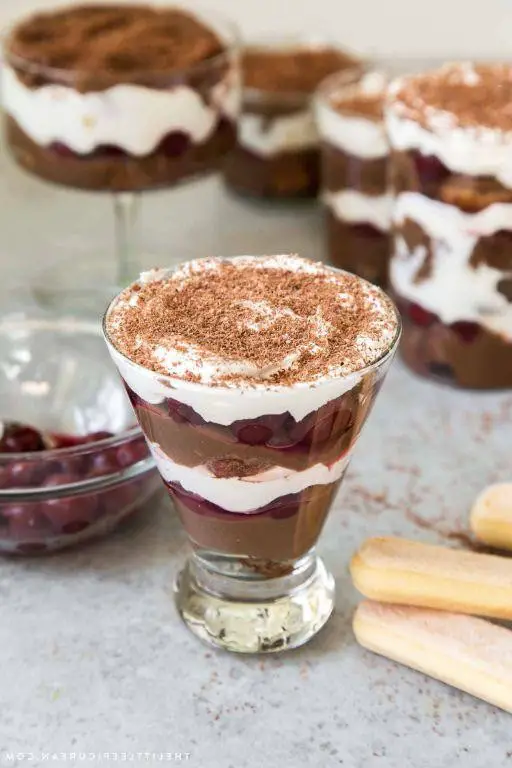 Black Forest Parfait Cups