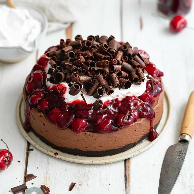 Black Forest Tofu Cheesecake