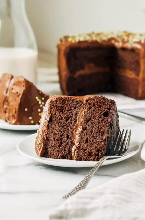 Black Quinoa Chocolate Cake