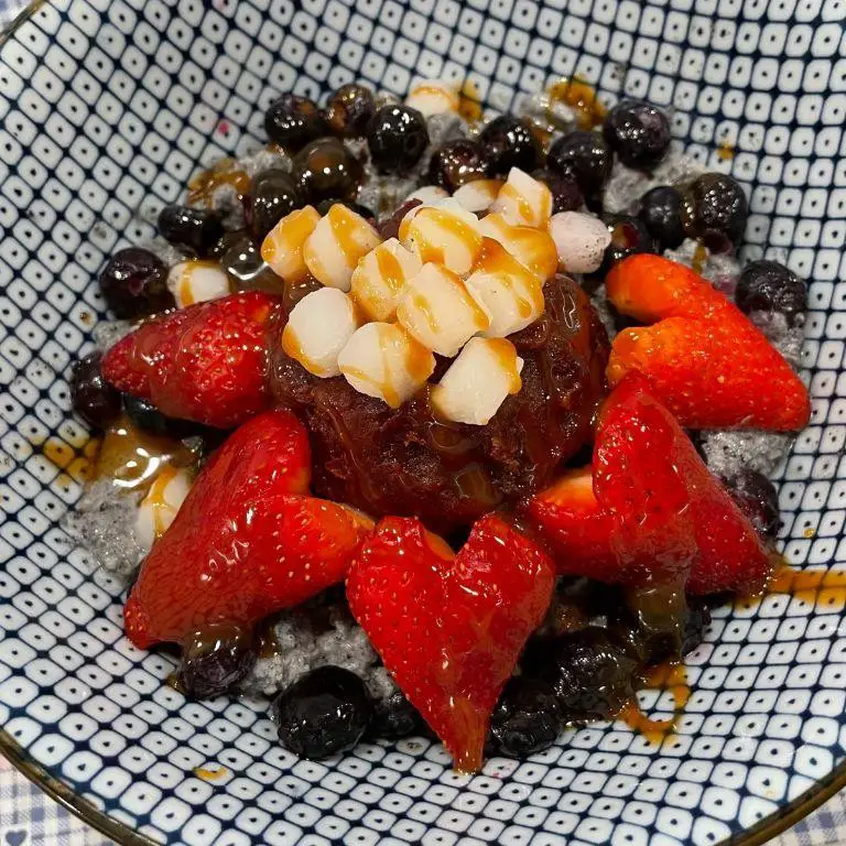 Black Sesame Shaved Ice
