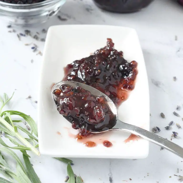 Blackberry Lavender Preserve