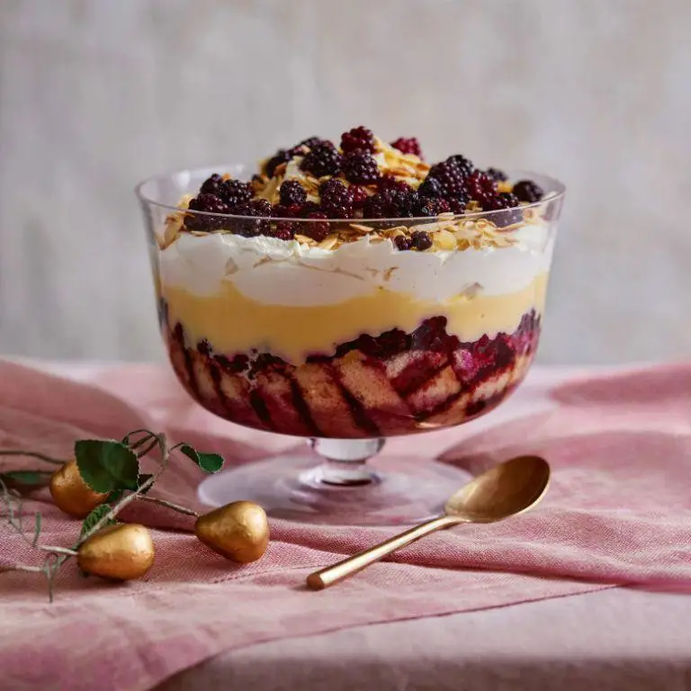 Blackberry Trifle
