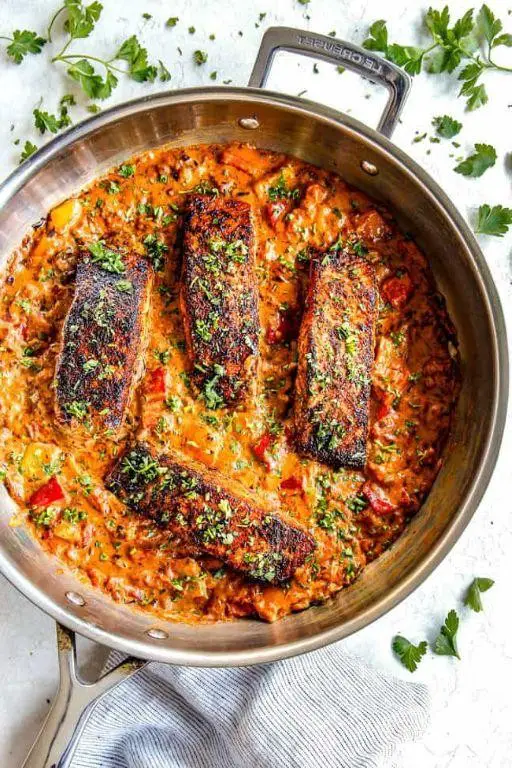 Blackened Cajun Salmon for Thanksgiving