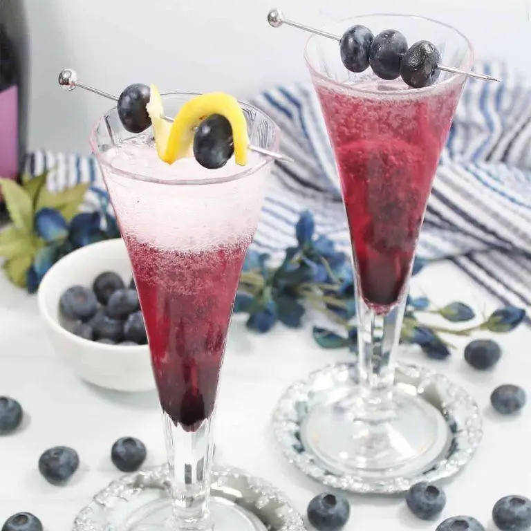 Blueberry Bellini