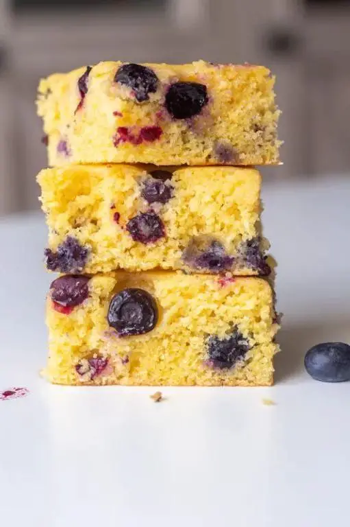 Blueberry Lemon Mexican Cornbread