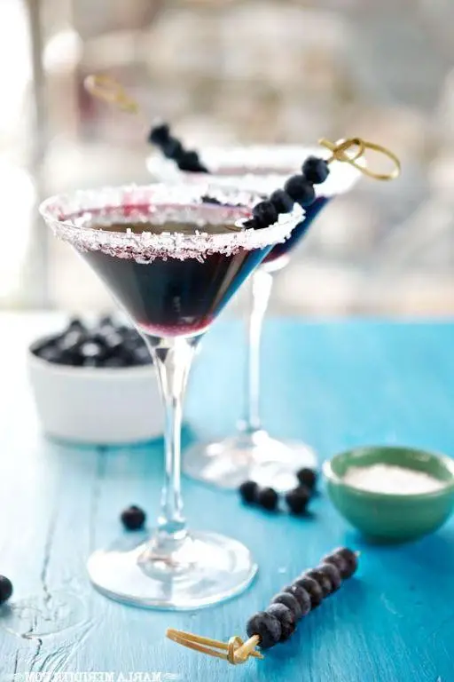 Blueberry Martini