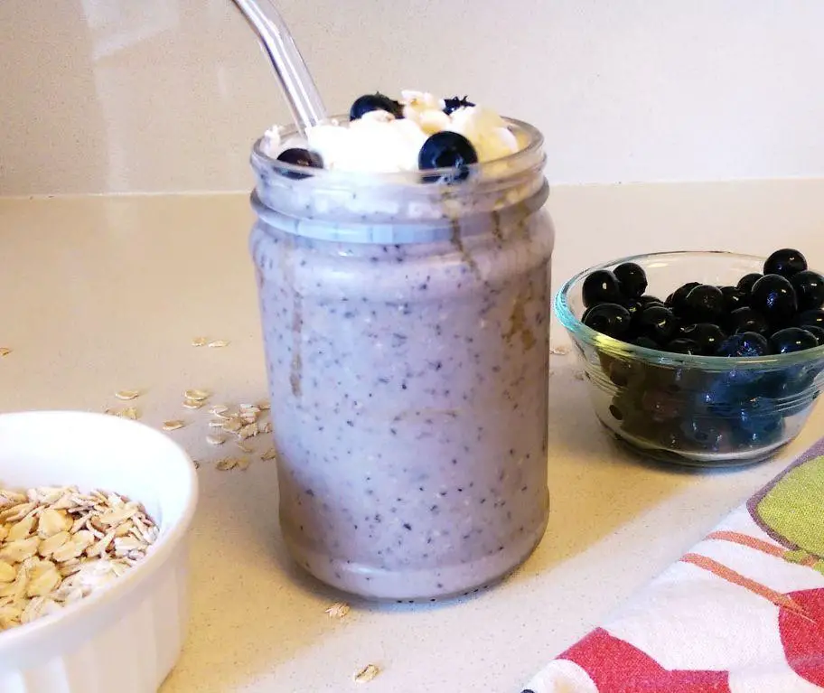 Blueberry Pancake Breakfast Shake