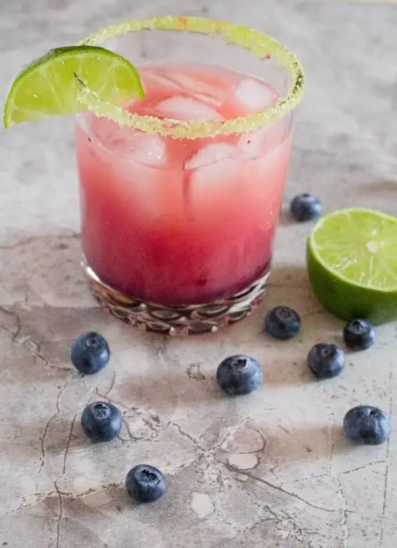 Blueberry Tequila Sunrise