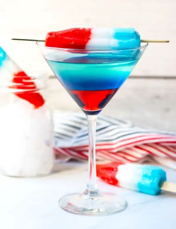 Bomb Pop Martini