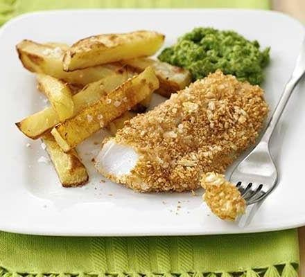 Breaded Fish and Chips