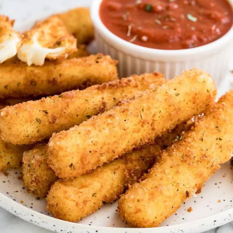 Breaded Mozzarella Sticks