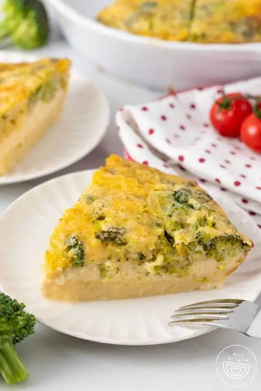 Broccoli and Cheese Bisquick Quiche