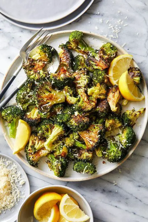 Broccoli with Garlic and Parmesan