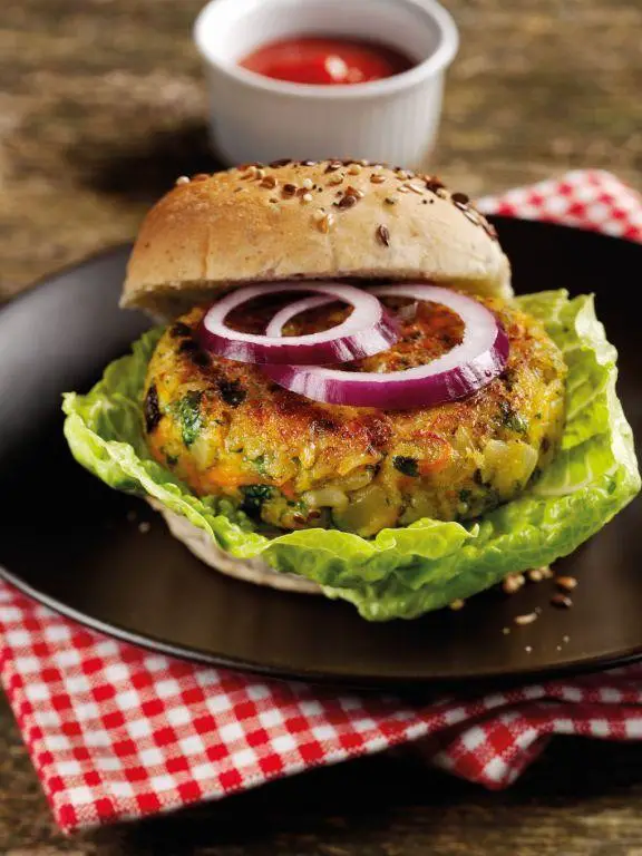 Brown Rice and Quinoa Veggie Burgers