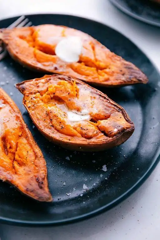 Brown Sugar Baked Yam Halves