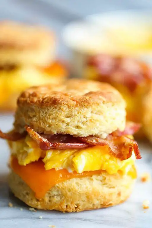 Buttermilk Biscuit Breakfast Sandwiches