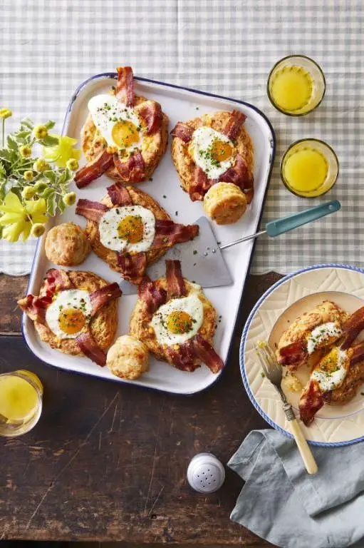 Buttermilk Biscuit Egg in a Hole