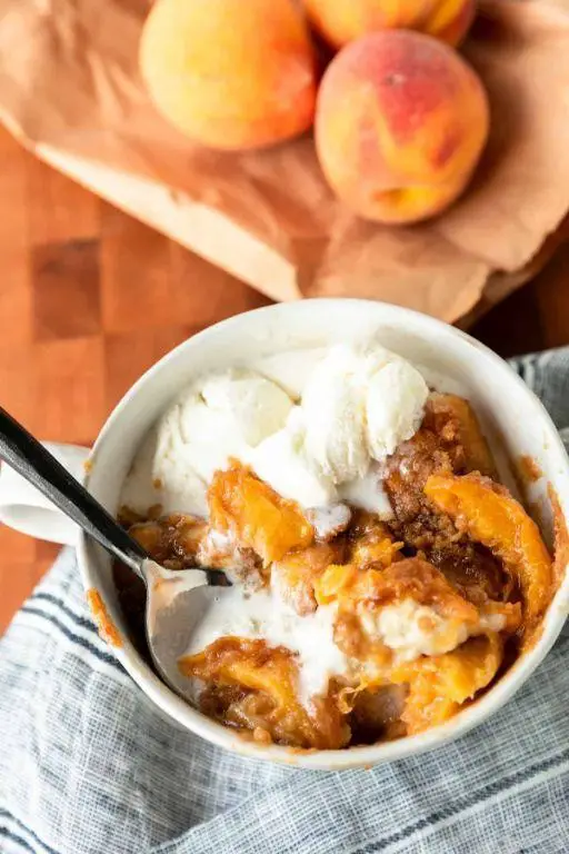 Buttermilk Biscuit Peach Cobbler
