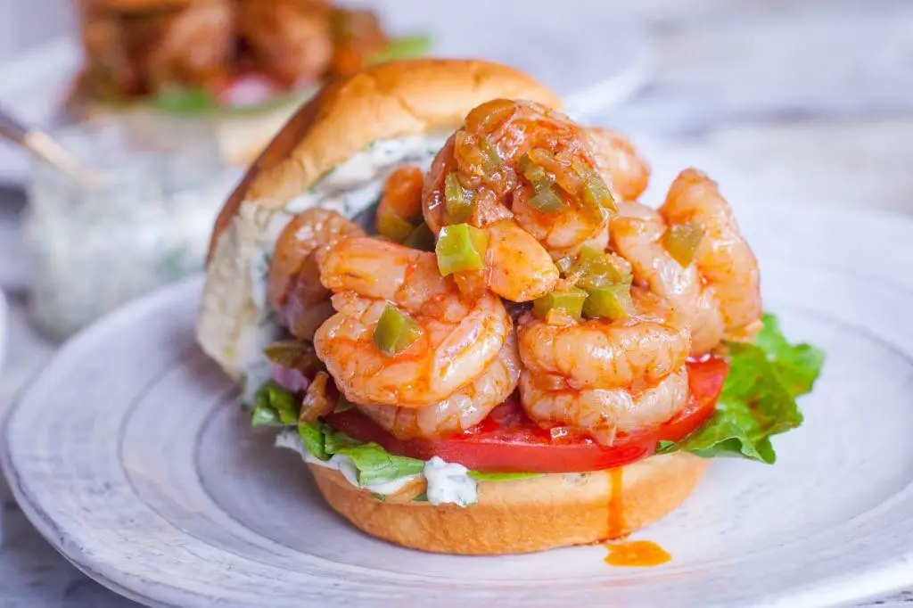 Cajun Shrimp Burgers