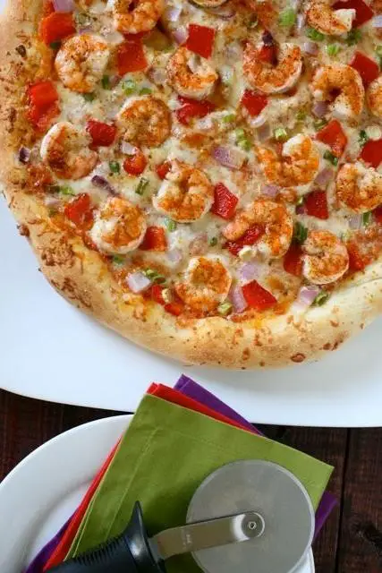 Cajun Shrimp Pizza