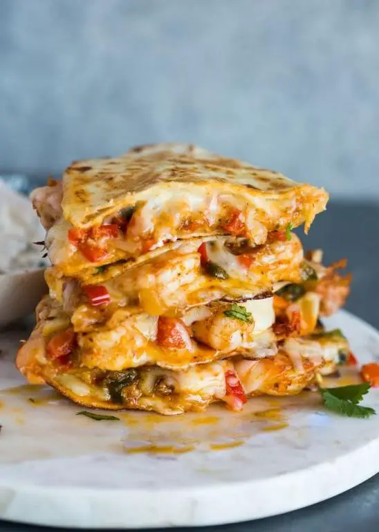 Cajun Shrimp Quesadillas