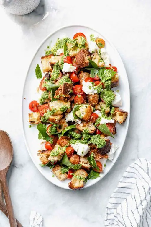 Caprese Panzanella Salad