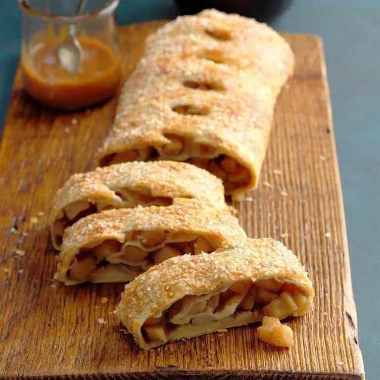 Caramel Apple Strudel