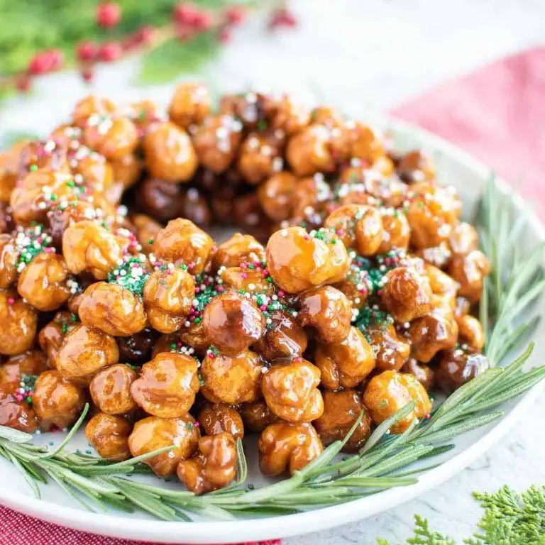 Caramel Drizzled Struffoli