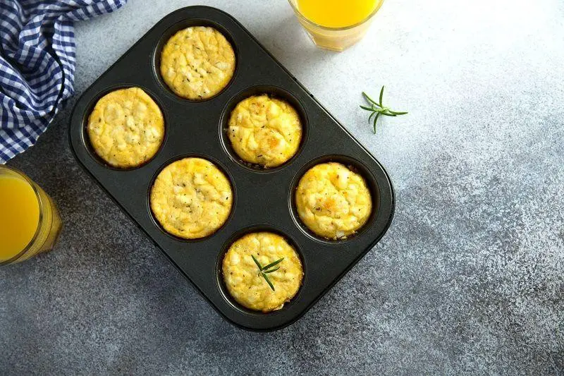 Caramelized Onion and Gruyere Egg Bites