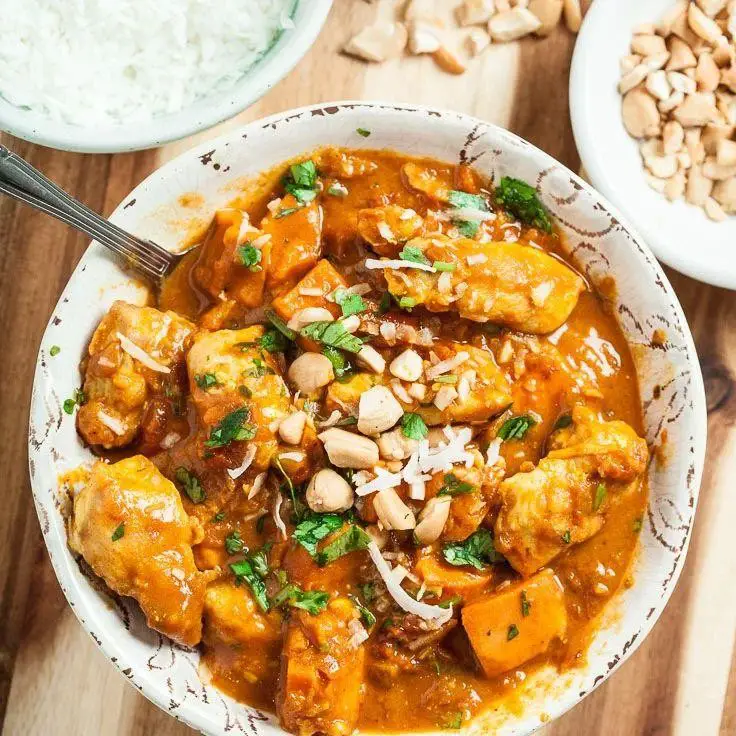 Caribbean Chicken Stew with Sweet Potatoes